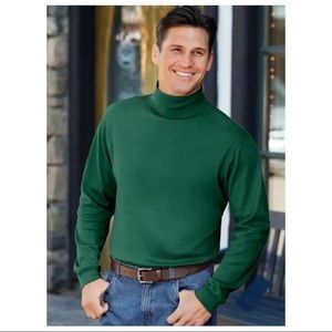 Blair Green Scandia Woods Running River Turtleneck